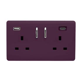 Plum Wiring Accessories Trendi Decorative Screwless